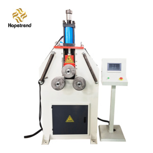 Máquina Redondeadora de Tubos de Acero Inoxidable y Aluminio, Controlada por PLC, Hidráulica y Automática, Dobladora de Tubos, Máquina de Curvado de Rodillos - Product Image 1