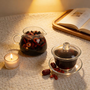 תערובת תה ערב לרווחה נפשית, מחיר סיטונאי, עשויה תות שדה, ורד ומרכיבים צמחיים, בשקיקי תה מוכנים להכנה, קופסה של 250 גרם - Product Image 6