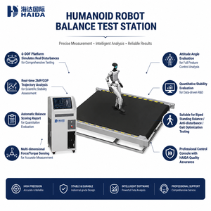 Station de test d'équilibre pour <span class=keywords><strong>robot</strong></span> humanoïde, plateforme de mouvement à 6 degrés de liberté, équipement de test de stabilité pour <span class=keywords><strong>robot</strong></span> bipède, analyse ZMP <span class=keywords><strong>COP</strong></span> - Product Image 5
