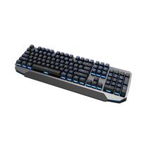 Clavier de jeu mécanique filaire RGB 104 touches Teclado Gamer USB pleine taille anti-ghosting pour PC portable et ordinateur de bureau