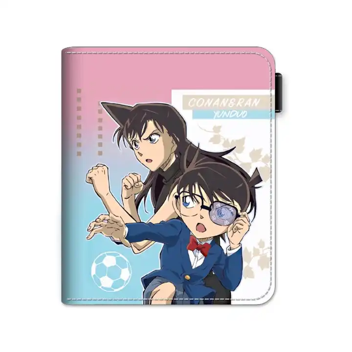 Anime Wallets - Cute PU Button Purse with Zipper Coin Pocket