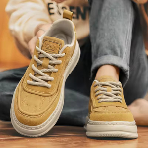 Zapatos Casuales para Hombre con Suela Gruesa Multifuncional, Estilo Retro Moderno, Aumentan la Estatura, Suela Suave, Ligeros, Deportivos - Product Image 2