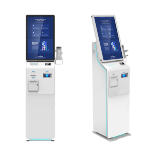 Machine de kiosque en libre-<span class=keywords><strong>service</strong></span> d'impression de billets Terminal de paiement Atm avec distributeur de kiosque en espèces accepteur de billets - Product Image 4