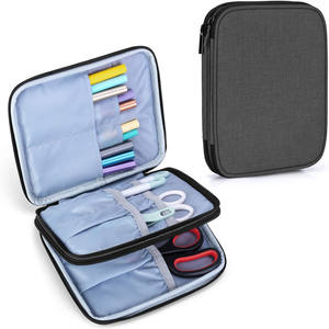 Étui de transport à double couche pour <span class=keywords><strong>Cricut</strong></span> Maker, organisateur à double couche compatible avec les accessoires <span class=keywords><strong>Cricut</strong></span> (sac uniquement) - Product Image 1