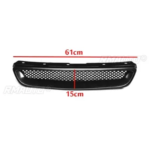 ตะแกรงกันชนหน้ารถยนต์สำหรับ Honda Civic รุ่น EK CX DX EX HX LX Type R ปี 1996-1998  ตะแกรงกระจังหน้า ABS - Product Image 6
