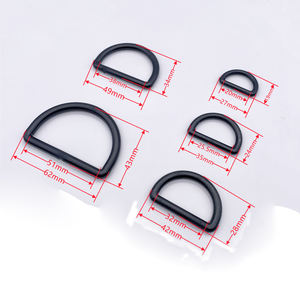 Deslizador Trideslizante de Anillo D con Hebilla de Plástico Duradero Personalizado, Correa Ajustable de 20mm, 25mM, 38mm y 51mm para Collar de Perro - Product Image 5