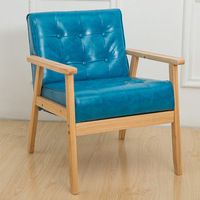 Café moderne Mobilier Café Café en bois massif Café Canapé Restaurant Stand siège chaise double siège