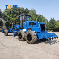 Machine de nivellement automatique TG220 de China Road Machinery, niveleuse hydraulique, moteur de 220 CV