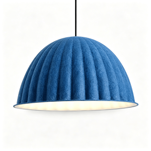 Suspension acoustique moulée à chaud en feutre PET 100% fibre de polyester, forme dôme, réduction <span class=keywords><strong>du</strong></span> <span class=keywords><strong>bruit</strong></span> de 80%, OEM, pour salon et hôtel - Product Image 1