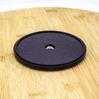 Klassischer Bambus Lazy Susan Organizer Umweltfreundlicher Drehteller Geschäftsgeschenk für Küchenschränke Arbeitsplatten Tische Vorratskammern