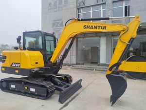 Fuel Saving Shantui SE60 Small Crawler Excavator Heavy Duty <b>Engineering</b> <b>Machinery</b> For Urban Renovation And Earthmoving - Product Image 4