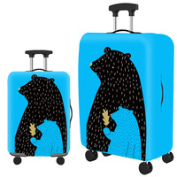 Housses de valise de haute qualité, accessoires de bagages, protection personnalisée pour les voyages, anti-poussière, imperméables
