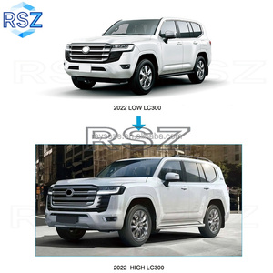 Kit carrozzeria RAYSEZE per Toyota 2020 <span class=keywords><strong>Land</strong></span> Cruiser LC300 versione bassa e alta per aggiornamento del paraurti anteriore posteriore fanale posteriore - Product Image 2
