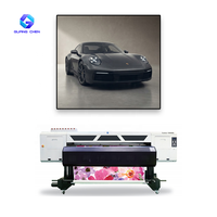 Impresora de Látex de 1.8m Latex5800H con Cabezal de Impresión Epson de Precisión, Impresora de Inyección de Tinta de Formato Ancho Rollo a Rollo para Vinilo, Película PET y Pancartas