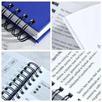 2025 nouvelle vente chaude belle cahier à spirale pour la journalisation mémo écriture PP couverture matériel fil couture selle couture couture
