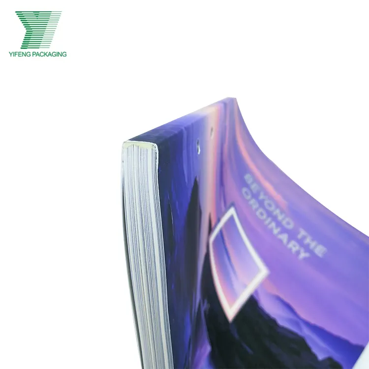 The人気のカスタムソフトカバー印刷された本、リーフレット、カタログ、パンフレット、雑誌印刷サービスの年