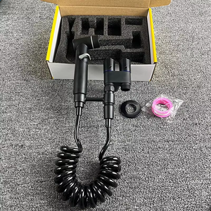 Toilet Bidet Sprayer <strong>Shattaf</strong> Telephone Line <strong>Wall</strong> <strong>Mounted</strong> for Bathroom Tap - Product Image 2