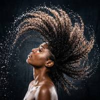 DEJAVU Pedido de Muestra: Peluca con Rizos Ondulados y Raya Media, Paquetes de Cabello Virgen Natural 13x4 para Pelucas con Frente de Encaje