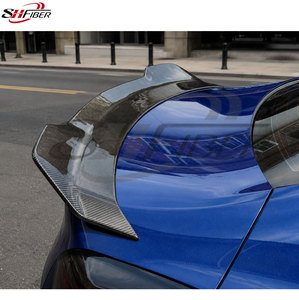 Aile arrière en fibre de carbone sèche modifiée <span class=keywords><strong>CT4</strong></span>, adaptée aux <span class=keywords><strong>Cadillac</strong></span> <span class=keywords><strong>CT4</strong></span> 2020+ Fournisseur en gros. - Product Image 4