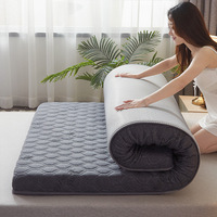 Ensemble de matelas de luxe pour étudiants, pliable, pour hôtel, camping, simple, double, queen, king size