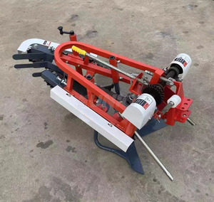Walking Tractor Peanut Harvester <b>Machine</b> Two <b>Rows</b> Groundnut Digger and Picker for Saleine Walking Tractor Peanut Harvester Walki - Product Image 4