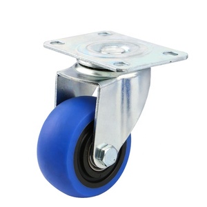 WINSTAR Factory Direct Roue pivotante universelle à frein 3/4/5 pouces, rotation à 360 degrés, pour chariots d'école, de salle de bain et d'entrepôt - Product Image 1