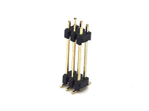 Conector de Pines de Paso de 2.0mm, Doble Fila, SMT, SQ0.5mm, Doble Plástico, H:2.0mm, 2*3P - Product Image 5