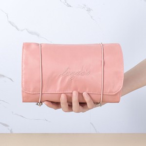 Nouvelle trousse de maquillage écologique à fermeture éclair 4 en 1, portable, multifonction, de capacité moyenne, pliable pour l'organisation - Product Image 1