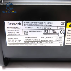 Nuevo Servomotor Rexroth MSK061C-0300-NN-M3-UP1-NNNN R911340118 con Freno - Product Image 1
