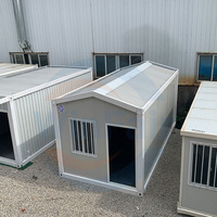 Toit en triangle WinFair Preuve des ouragans Petites maisons mobiles préfabriquées Préfabriquées Roumanie Maisons modulaires préfabriquées en conteneur