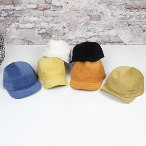 Casquette Snapback en velours côtelé de qualité supérieure Multi couleurs promotionnelle Logo personnalisé chapeau Hiphop chapeaux de Baseball vierges - Product Image 1