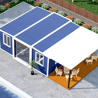 Casa Prefabricada en Contenedor Expandible de 20 Pies o 40 Pies, Personalizada, de 5 Dormitorios, Casa Móvil de Lujo, Casas Prefabricadas