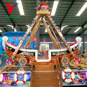 Importation de Chine Thrill Amusement Park Fairground Attraction Funfair Machine Rides Carrousel Jeux Mini <span class=keywords><strong>Pirate</strong></span> Ship À Vendre - Product Image 2