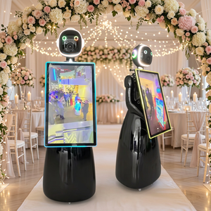 ชุดอุปกรณ์หุ่นยนต์ถ่ายภาพอัจฉริยะพร้อมจอ LCD ขนาด 32 นิ้ว รุ่น WL-063 ควบคุมด้วยรีโมท ถ่ายภาพสวยงามสำหรับงานปาร์ตี้ - Product Image 1