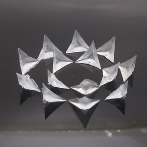 Triangle Transparent cristal Anti-poussière coin maison armoire armoire tiroir Anti-poussière bord <span class=keywords><strong>garde</strong></span>-fou - Product Image 3