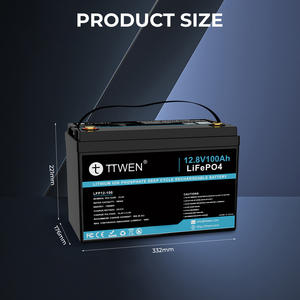 Лидер продаж, Аккумулятор Lifepo4 с глубоким циклом, аккумулятор 100ah 12,8 v, литиевая батарея 200ah 300ah Lifepo4 - Product Image 4