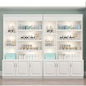 Gabinete de exhibición de cosméticos Salón de belleza Cuidado DE LA PIEL Gabinete de exhibición Estilo europeo Salón de uñas Salón de masajes Contenedor de productos - Product Image 1