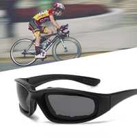 Lunettes de soleil sportives unisexes tendance 2026 personnalisées, coupe-vent, avec coussin d'air, protection UV400, monture intégrale, pour cyclisme, conduite et ski – Vente en gros