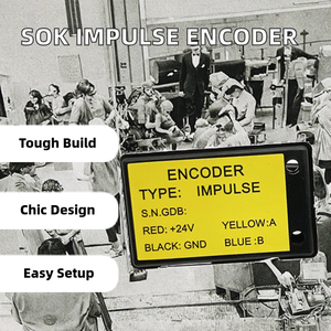 Codificador IMPULSE SOK EN-IM Moderno para Motor de Puerta de Ascensor con Rueda Dentada, Aplicación para Centros Comerciales - Product Image 2