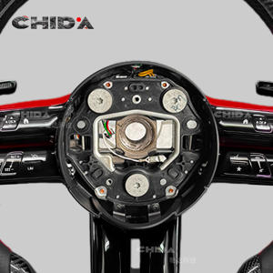 Volant en fibre de carbone personnalisé Dragonfly adapté aux Mercedes Benz <span class=keywords><strong>AMG</strong></span> <span class=keywords><strong>W204</strong></span> W205 W212 W176 W213 Cla W210 W177 W221 a C E S - Product Image 4