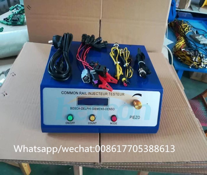 CR1000 común carril inyector de pruebas