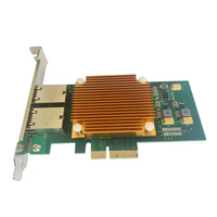 Carte réseau Ethernet 10 Gigabit avec double port RJ45 |   Adaptateur Ethernet PCI Express 10 Gbps | |   Compatible avec Windows/Linux/VMware