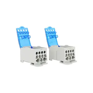 FATO FTUKK Din Rail Distribution Box Block One In Multiple Out UKK 85A Wire Connector Junction Box Terminal Block