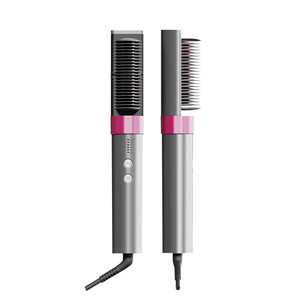 Brosse lissante électrique chauffante en céramique, peigne chauffant rapide, outil de coiffage, contrôle de la température, OEM ODM - Product Image 6