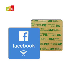 Tùy chỉnh in ấn Google Cảm ơn bạn đánh giá thẻ Sticker WhatsApp Instagram thẻ PVC tiktok NFC <span class=keywords><strong>Tag</strong></span> nút hành động - Product Image 6