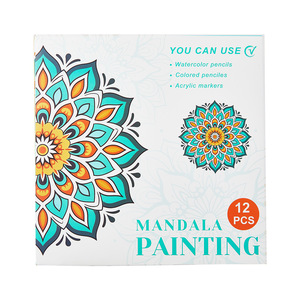 Set di Libri <span class=keywords><strong>da</strong></span> <span class=keywords><strong>Colorare</strong></span> Mandala Personalizzati all'Ingrosso, Pagine Stampabili <span class=keywords><strong>per</strong></span> <span class=keywords><strong>Adulti</strong></span> - Product Image 3
