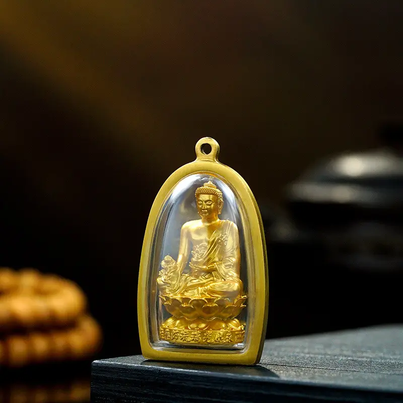 Popüler tıp buda muska bayan erkek Zen manevi meditasyon kolye güçlü takı