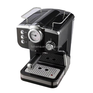 Nouvelle Machine à café italienne haute pression 15bar, expresso Cappuccino Semi-automatique <span class=keywords><strong>avec</strong></span> mousseur à lait, Offre Spéciale - Product Image 5