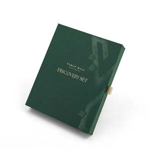 Boîte <span class=keywords><strong>de</strong></span> présentation <span class=keywords><strong>de</strong></span> parfums <span class=keywords><strong>de</strong></span> luxe à tiroir coulissant, boîte cadeau en papier vert foncé avec <span class=keywords><strong>insert</strong></span> EVA personnalisé pour ensemble <span class=keywords><strong>de</strong></span> flacons <span class=keywords><strong>de</strong></span> découverte <span class=keywords><strong>de</strong></span> parfums - Product Image 2