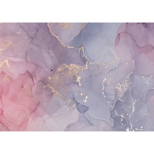 2023 New Mural Custom Size <strong>Marble</strong> Texture <strong>Wallpaper</strong> pink <strong>Purple</strong> Yellow - Product Image 5